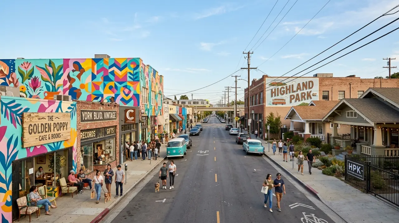 Highland Park, Los Angeles โ Ready Rental Cleaning Airbnb service area