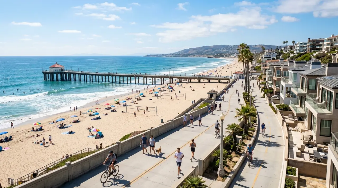 Manhattan Beach, Los Angeles โ Ready Rental Cleaning Airbnb service area